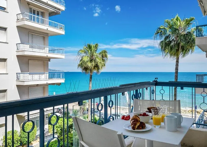 Apartment La Piscine - Bord De - Clim - Parking Vue Menton